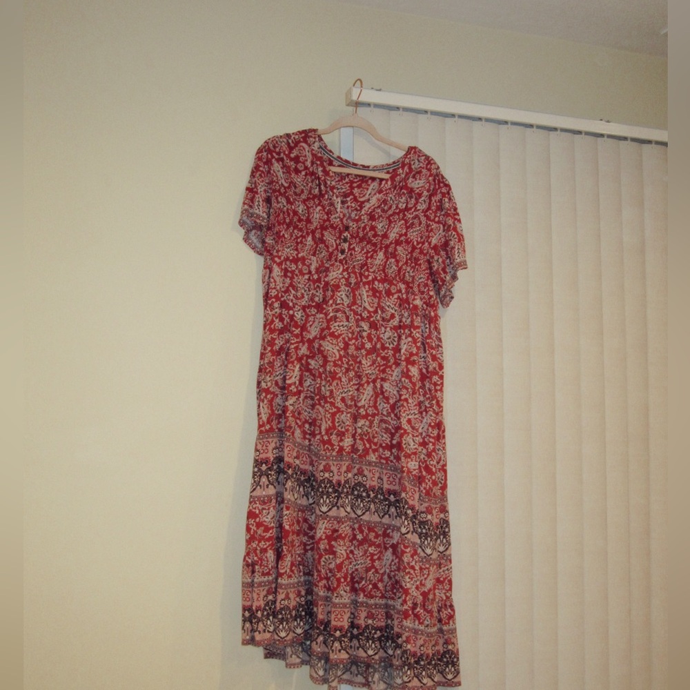 Boho Floral Dress